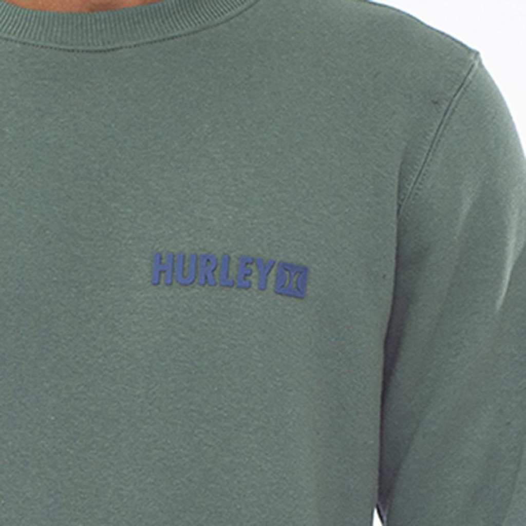 Imagem 2 do produto Blusão de Moletom Hurley Careca Square - Masculino
