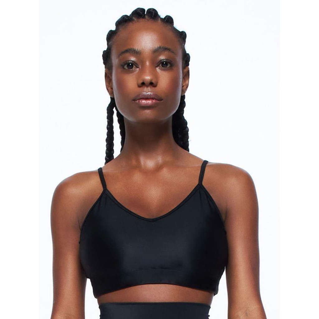 Imagem 2 do produto Top Fitness Alça Reta Basic Bodyforsure - Feminino