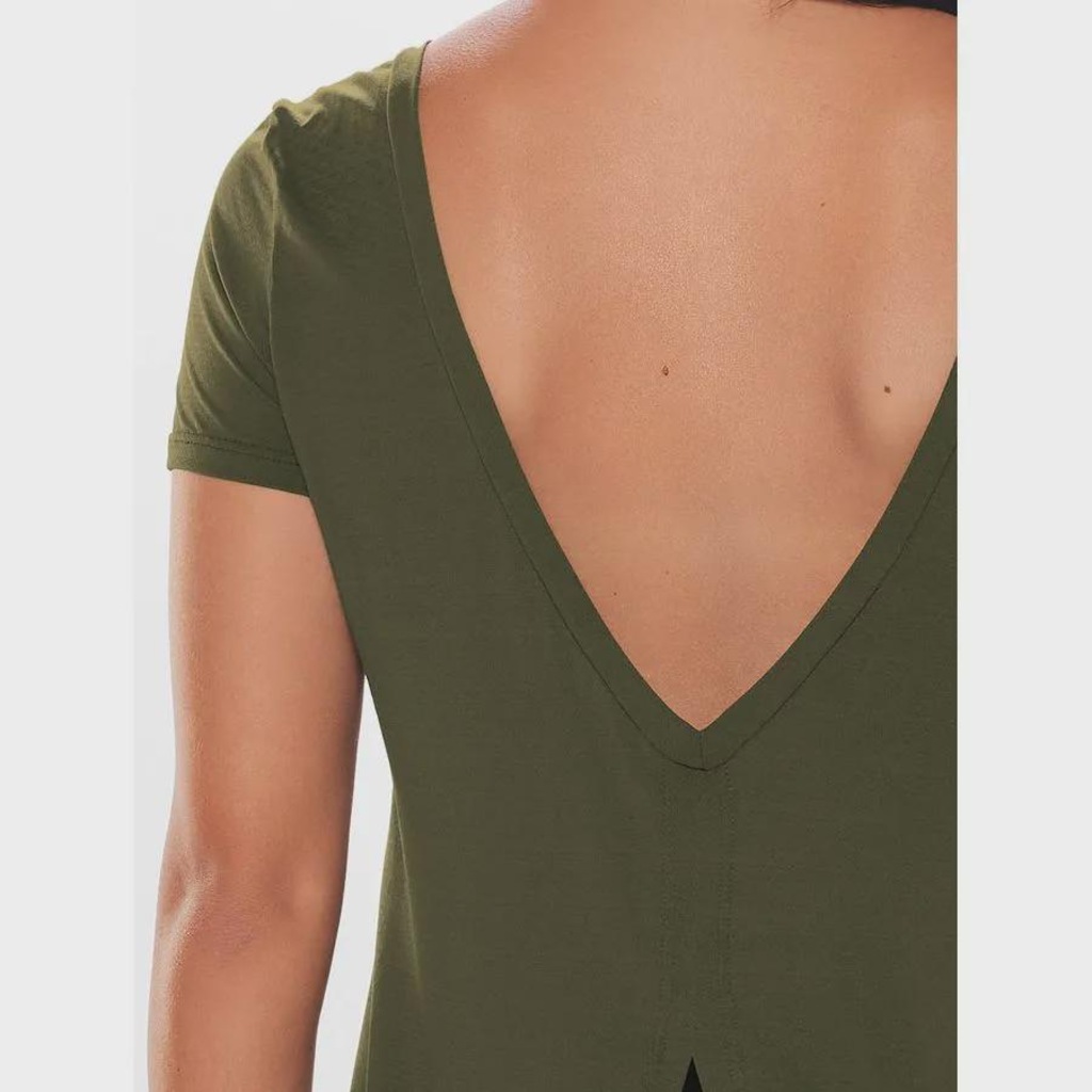 Imagem 4 do produto Camiseta Bodyforsure Decote Essentials - Feminina