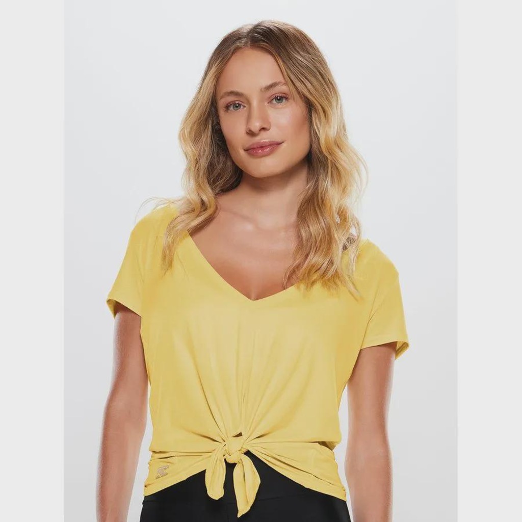 Imagem 4 do produto Camiseta Bodyforsure Decote Essentials - Feminina
