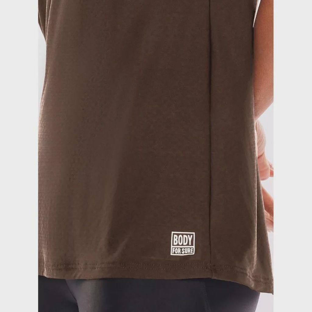 Imagem 4 do produto Camiseta Bodyforsure Decote Essentials - Feminina