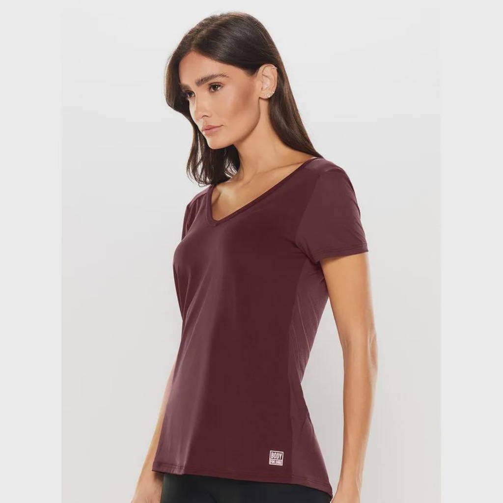 Imagem 2 do produto Camiseta Bodyforsure Decote Essentials - Feminina