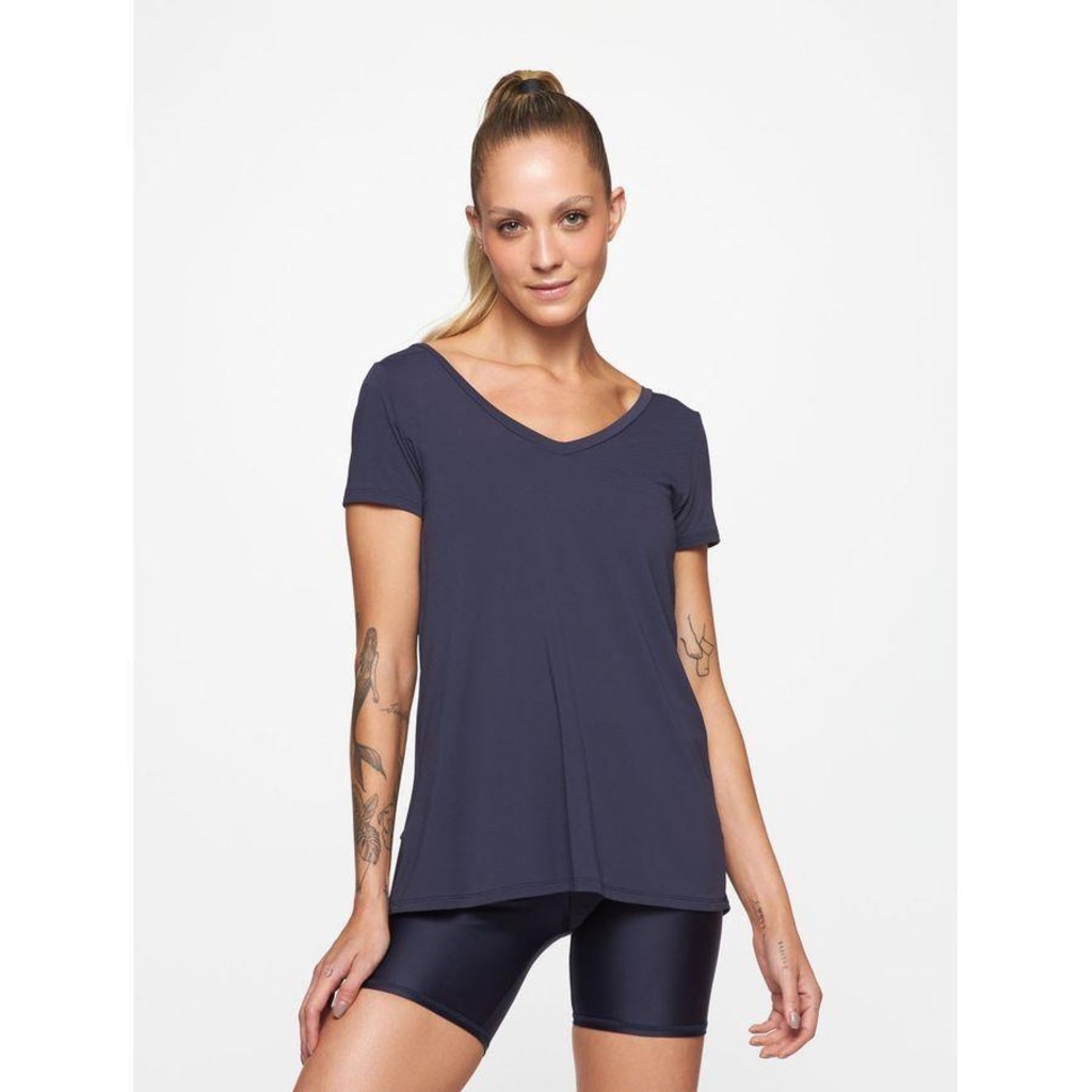 Imagem 2 do produto Camiseta Bodyforsure Decote Essentials - Feminina