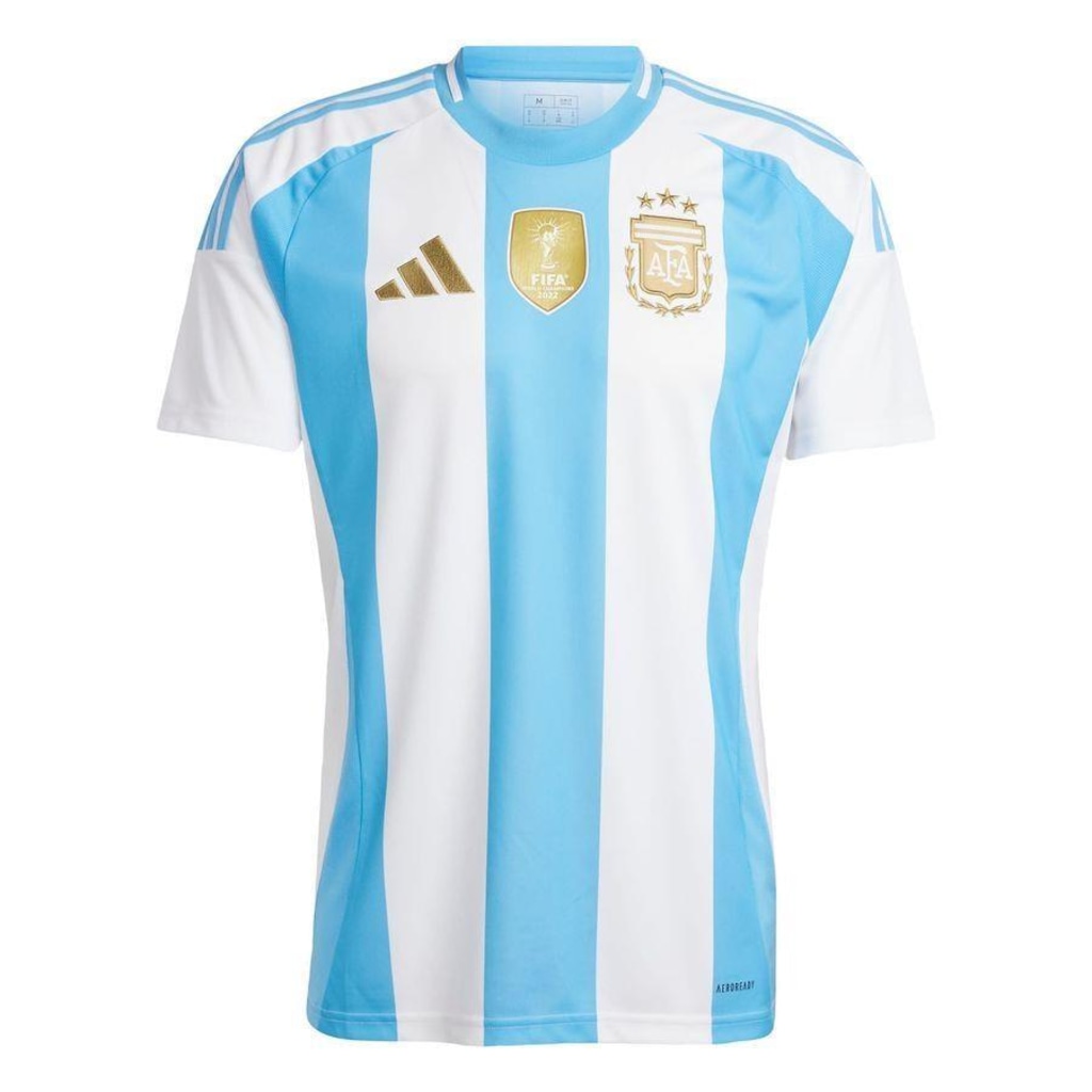Camisa 1 Argentina 24 adidas - Masculina