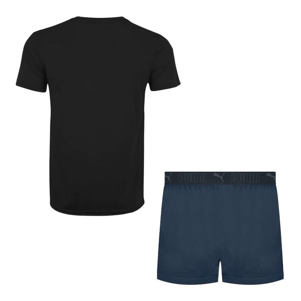Imagem 2 do produto Pijama Puma Camiseta + Samba Canção - Masculino