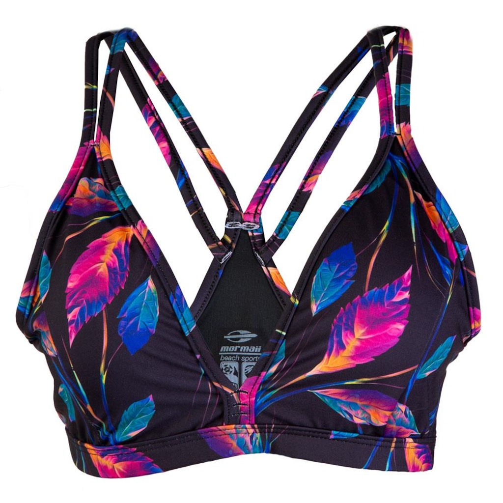 Top Mormaii Nadador Playa Beach Sports Estampado Uv50+ - Feminino