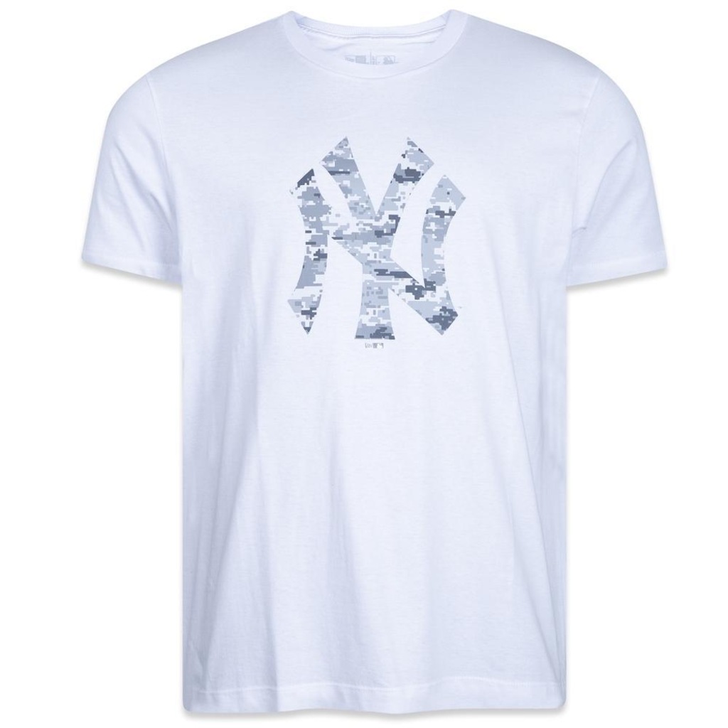 Camiseta New Era Regular New York Yankees Core mlb - Masculina - Foto 1