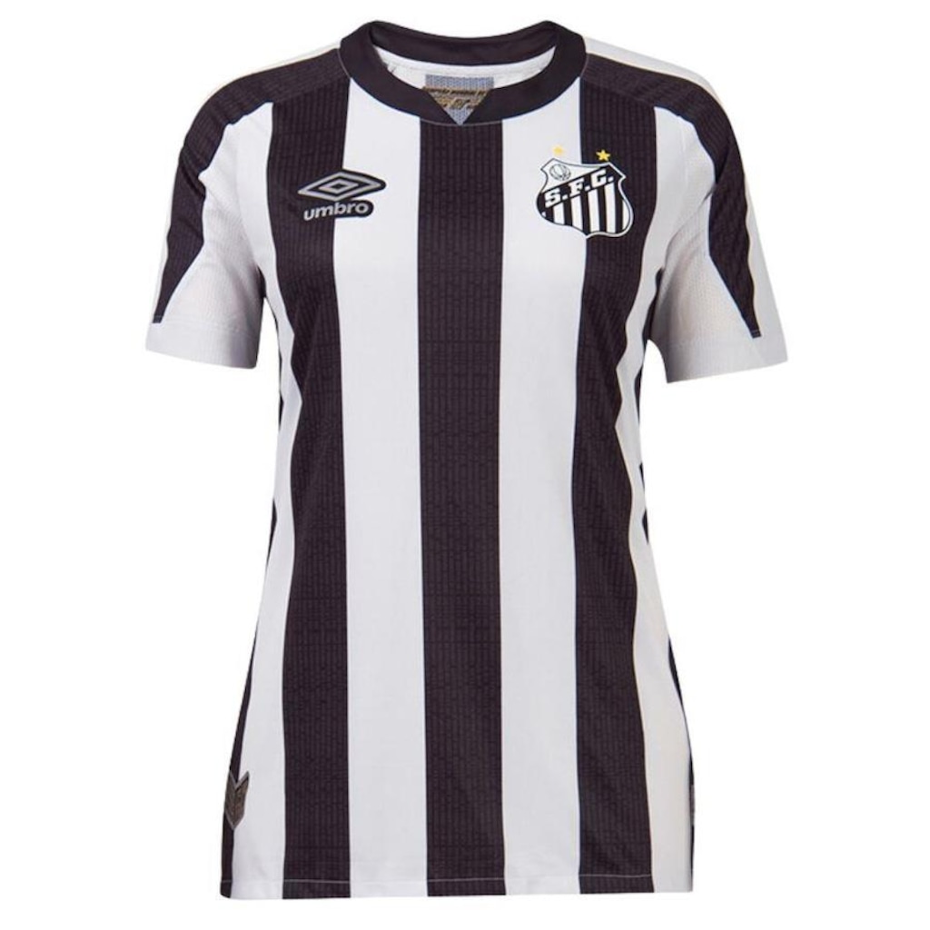 Camisa do Santos II Listrada 2022 Umbro - Feminina