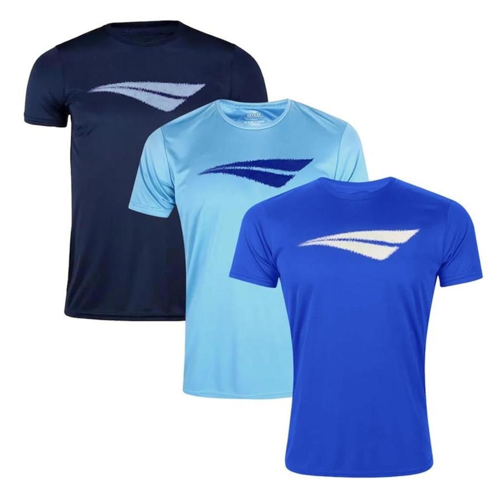 Kit Camiseta Penalty X - 3 Unidades - Masculina