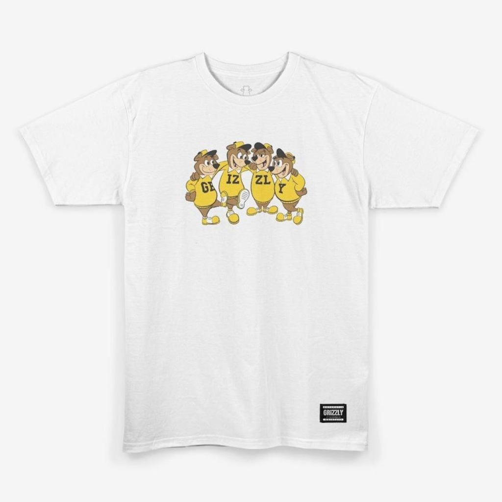 Camiseta Grizzly Sidelines Ss Tee Masculino - Foto 1