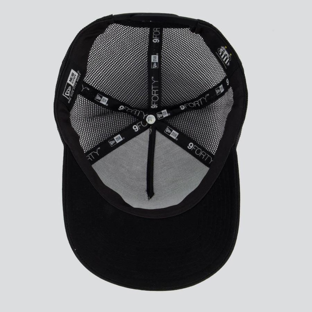 Imagem 4 do produto Boné Aba Curva New Era Santos Trucker - Snapback - Adulto