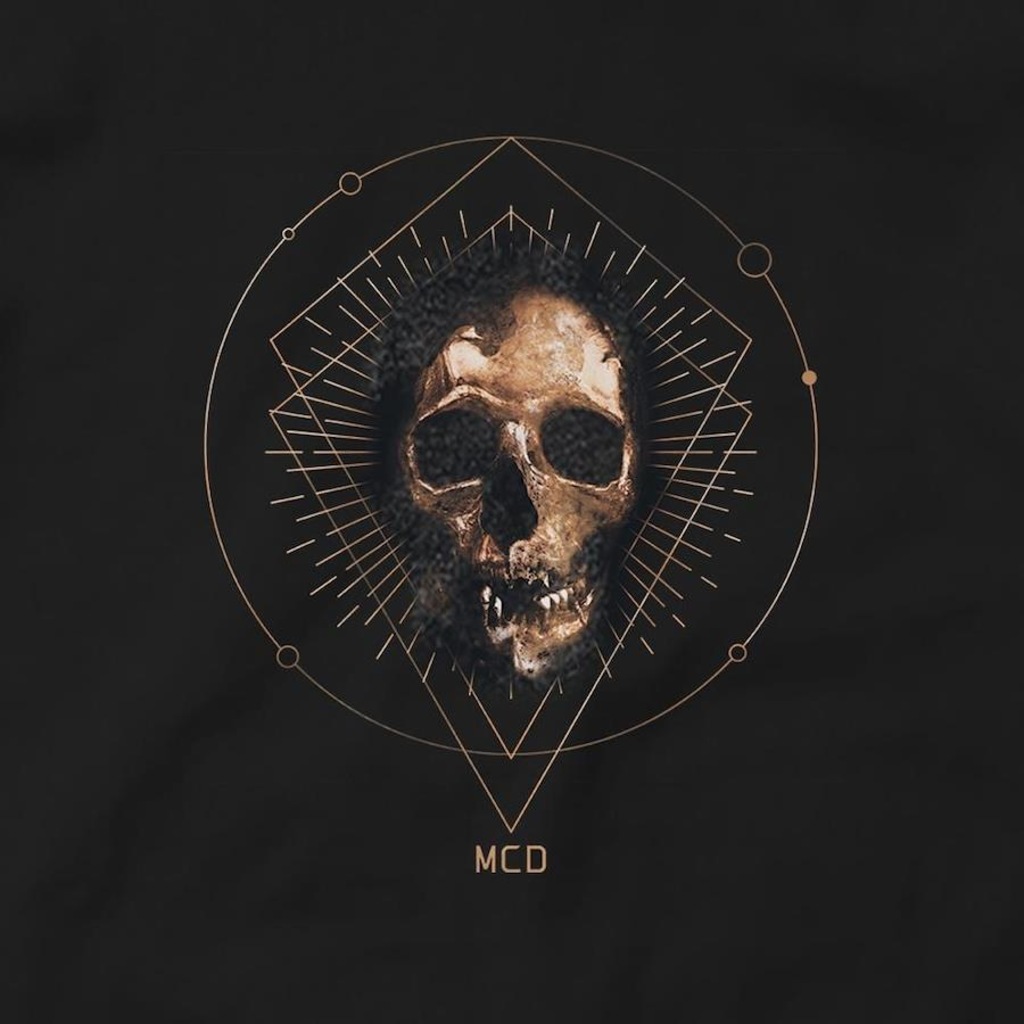 Imagem 2 do produto Camiseta Mcd Caveira Dourada - Masculina