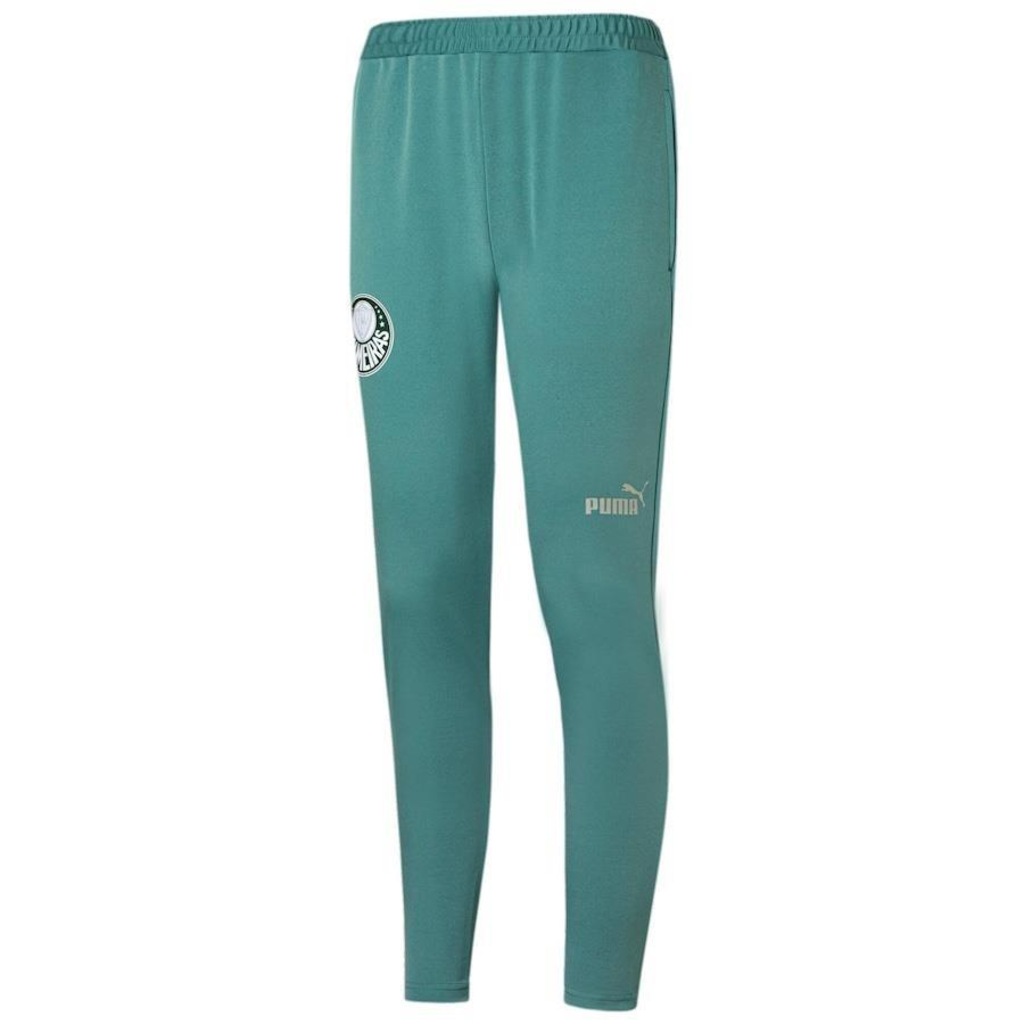 Calça do Palmeiras Torcedor 2024 Puma - Masculina - Foto 1