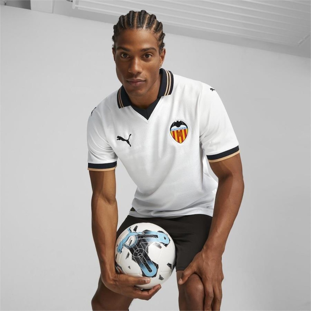 Camisa Valencia C.F. 23/24 Away Puma - Masculina - Foto 1