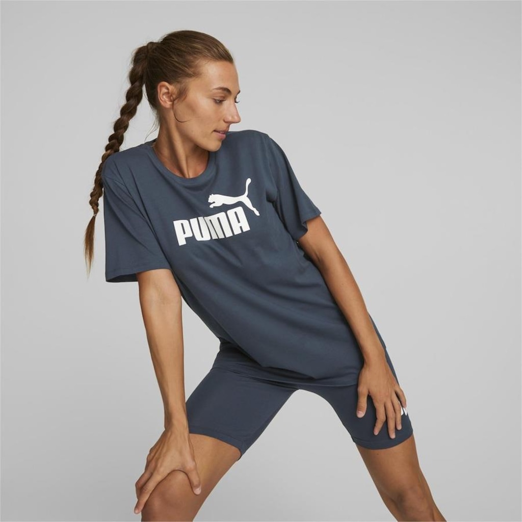 Imagem 3 do produto Camiseta Puma Essentials Logo Boyfriend - Feminina