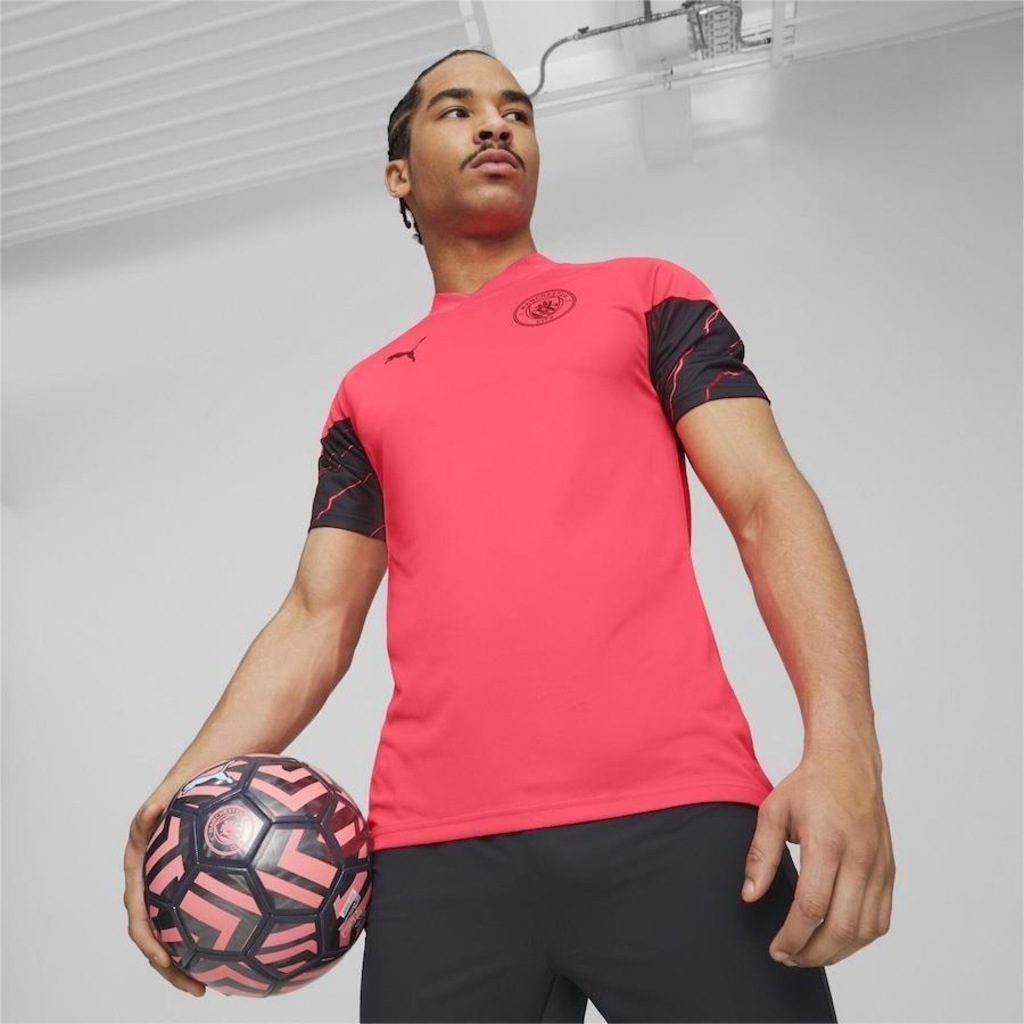 Camisa de Treino do Manchester City Puma Masculina - Foto 1
