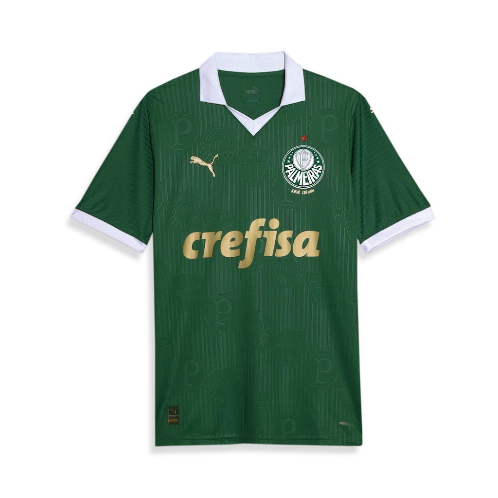 Camisa 1 do Palmeiras Home Jogador 24/25 Puma - Masculina - Foto 1