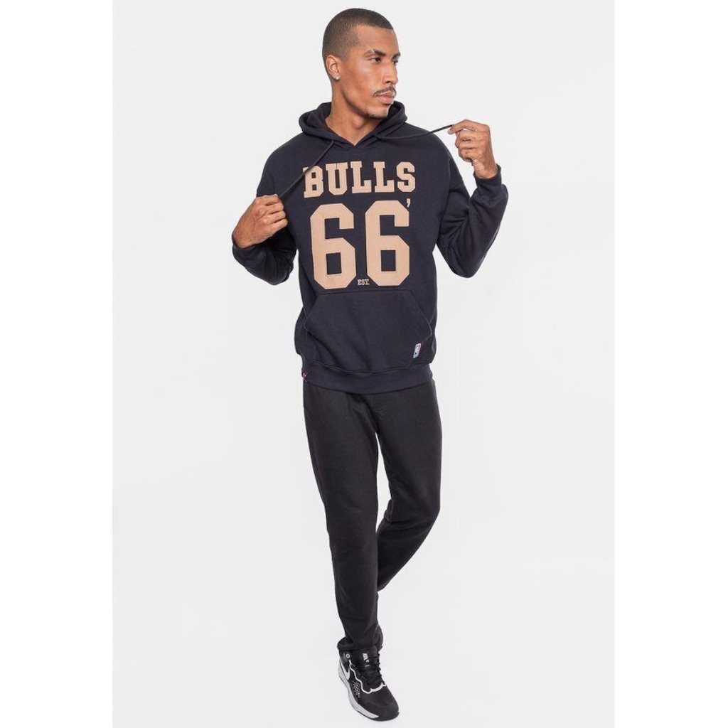 Imagem 5 do produto Blusão De Moletom NBA Number Twil Chicago Bulls - Masculino