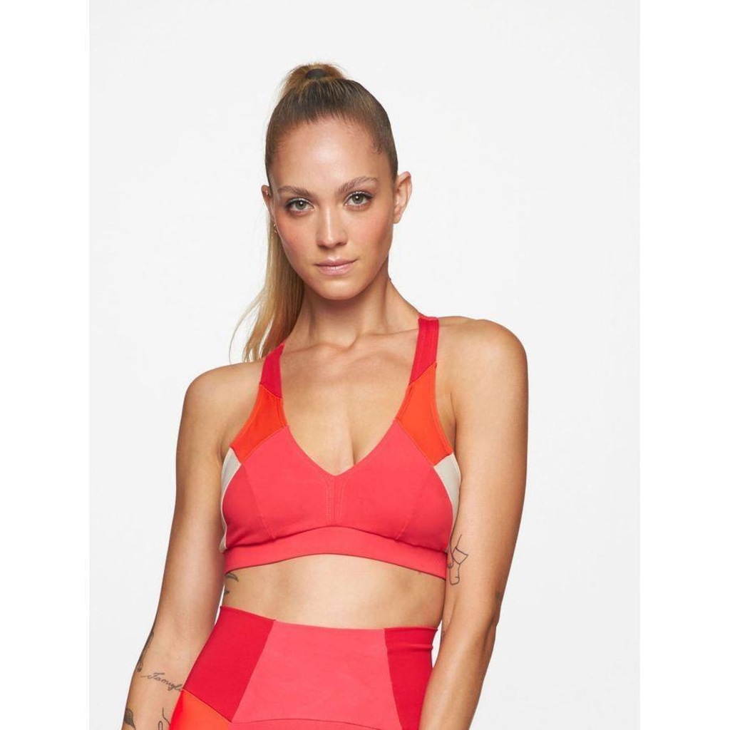 Imagem 1 do produto Top Fitness com Bojo Bodyforsure Especial Liso Reloaded - Feminino