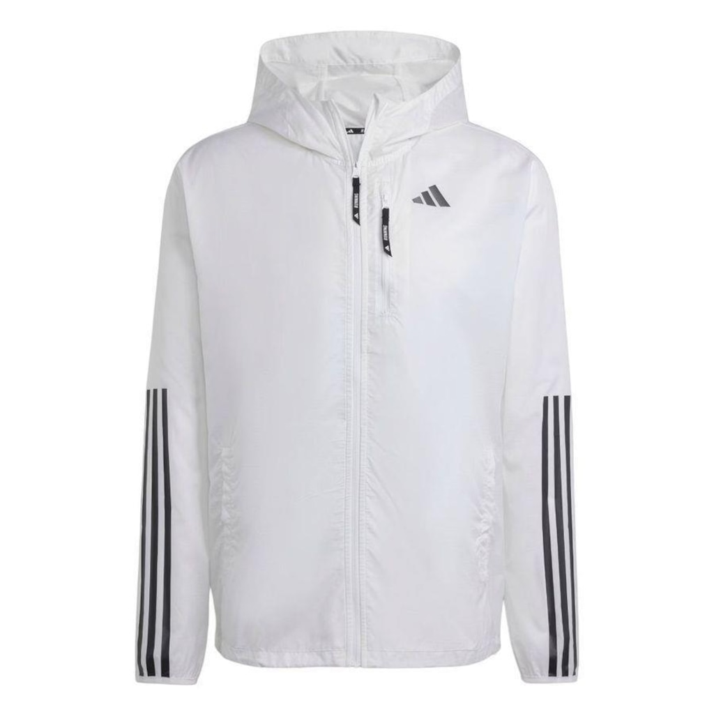 Imagem 1 do produto Jaqueta com Capuz adidas Own The Run 3 Stripes - Masculina