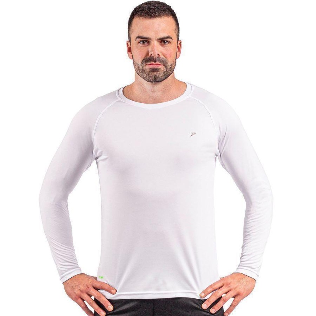 Imagem 3 do produto Camiseta Poker Manga Longa Fator de Proteção Uv 50+ - Masculina