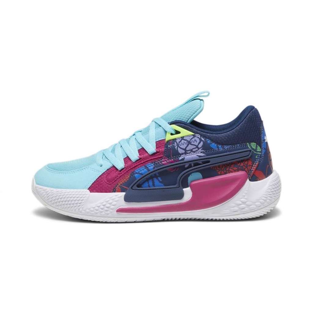 Tênis Puma Court Rider Chaos Fresh - Unissex - Foto 1
