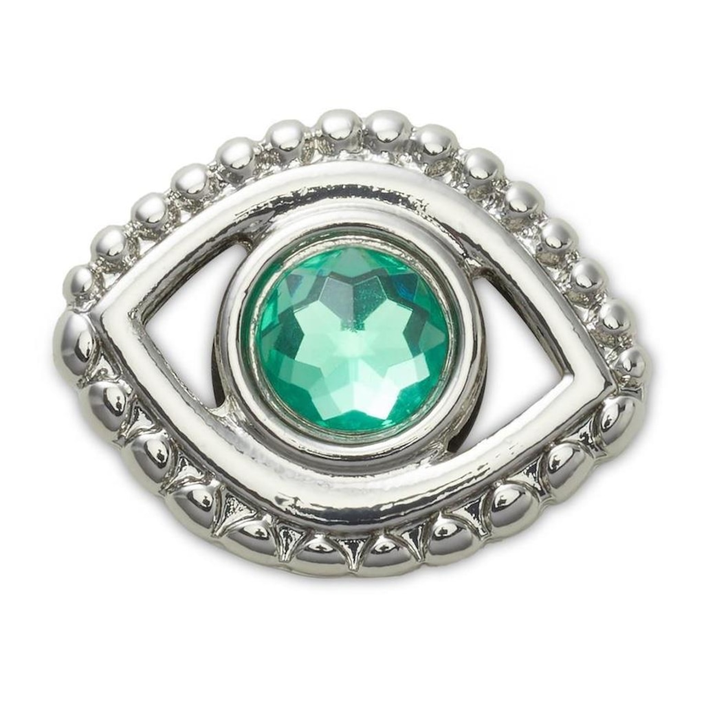 Jibbitz Crocs Olho de Metal com Esmeralda