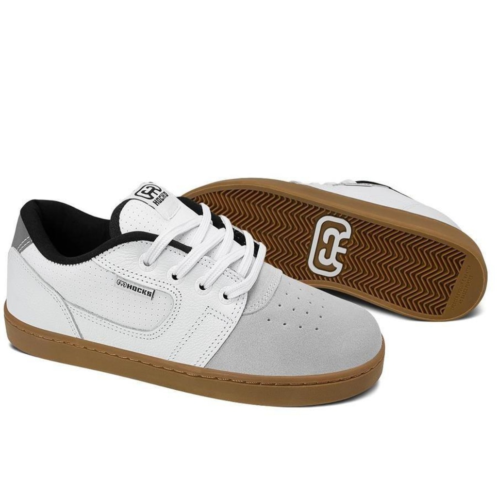 Imagem 3 do produto Tênis Hocks Skate de La Calle Nine Ocre - Adulto
