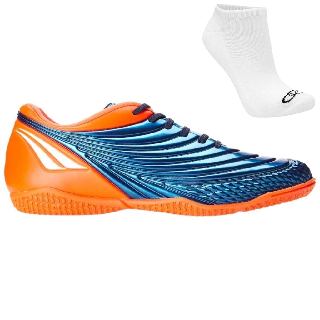 Kit Chuteira Futsal Penalty Viento Y-2 + Meia - Adulto