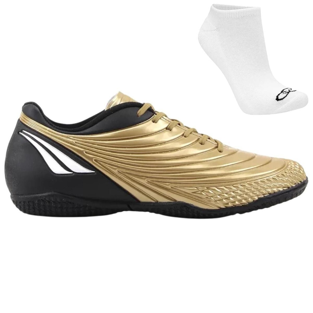 Kit Chuteira Futsal Penalty Viento Y-2 + Meia - Adulto