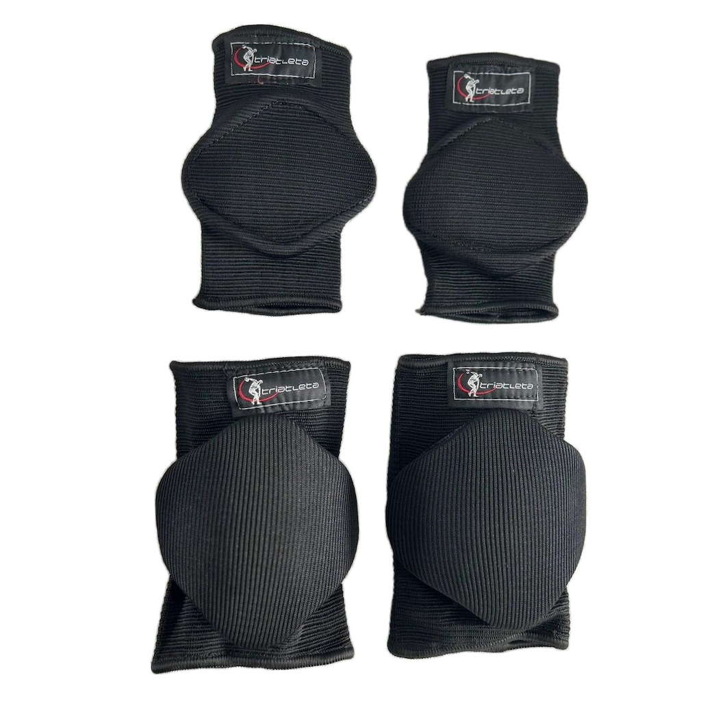 Kit Joelheira Triatleta + Cotoveleira para Vôlei - Infantil