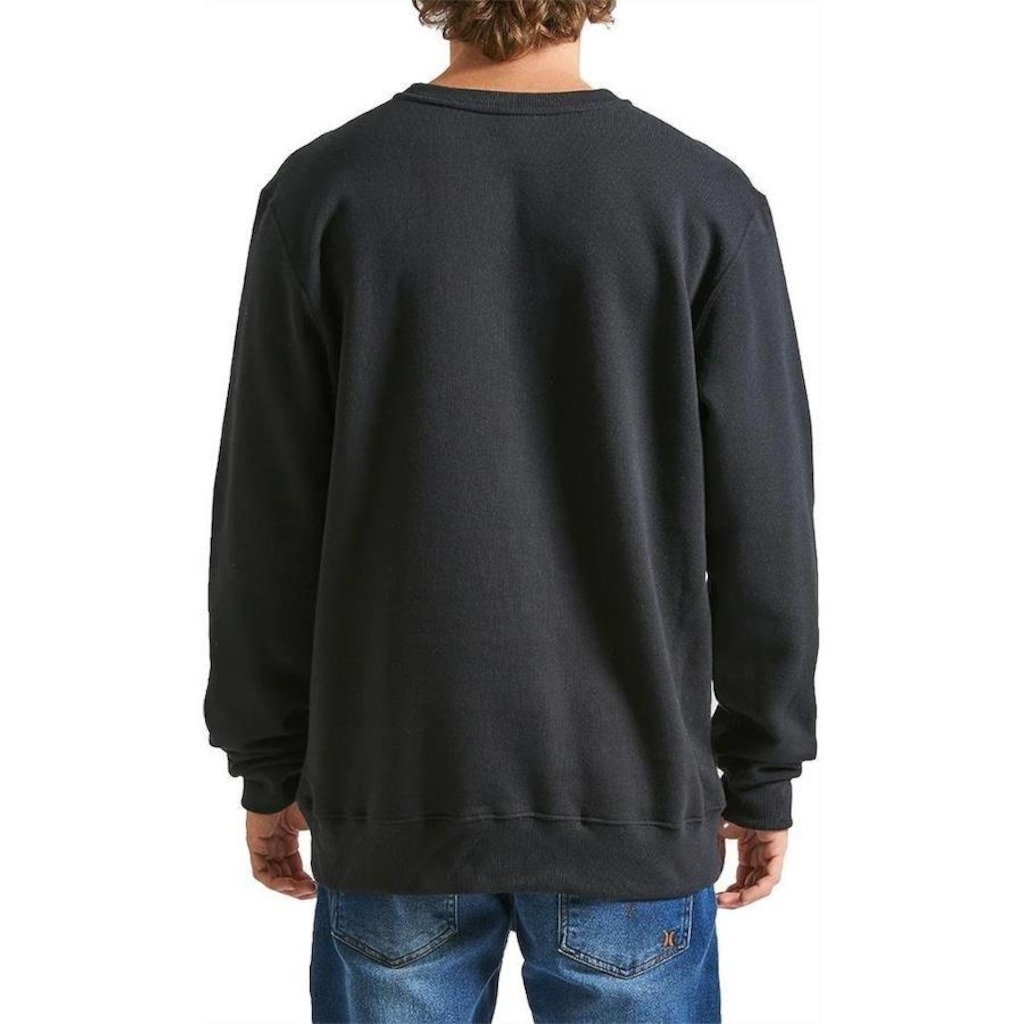 Imagem 2 do produto Blusão de Moletom sem Capuz Hurley Mini Icon Wt24 - Masculino