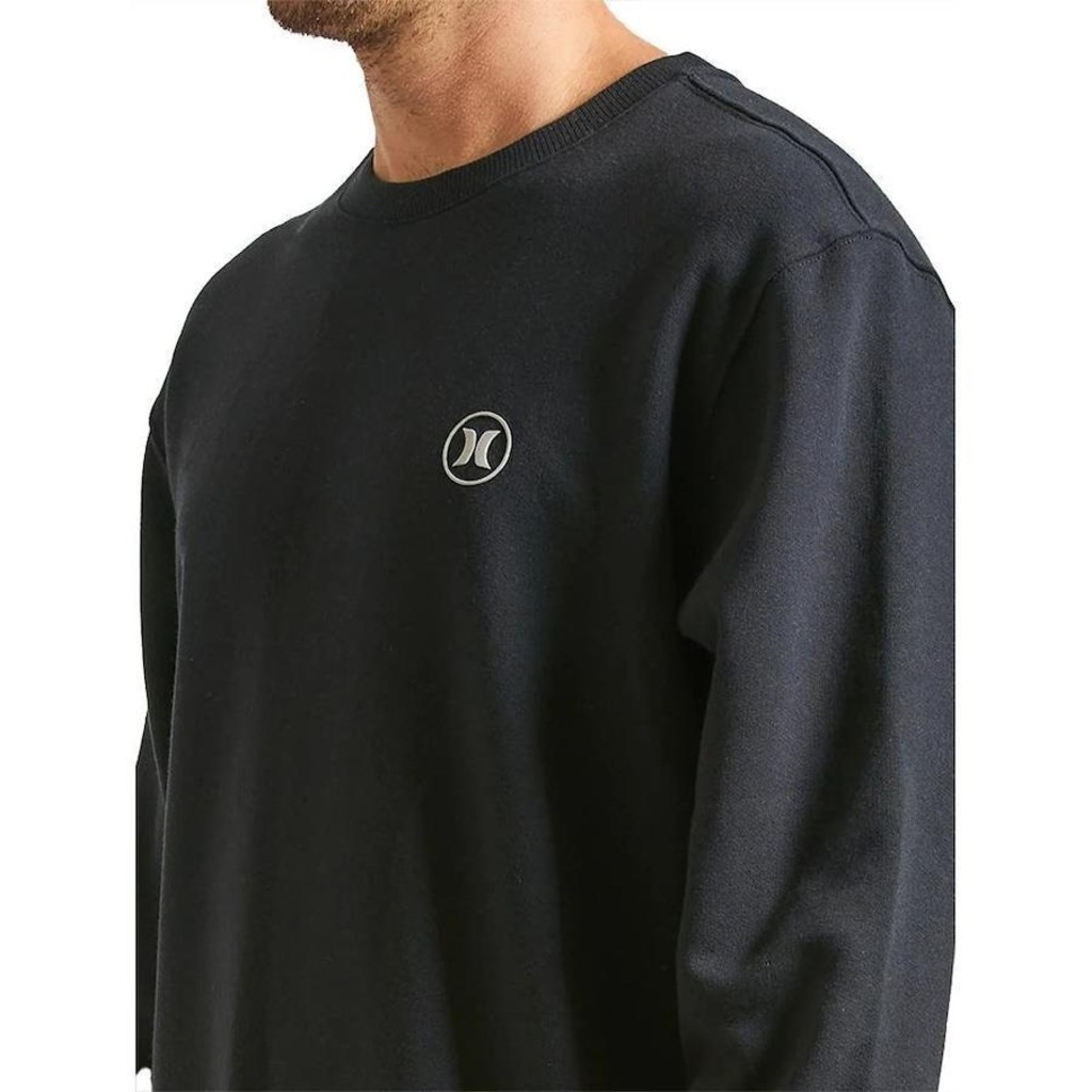 Imagem 3 do produto Blusão de Moletom sem Capuz Hurley Mini Icon Wt24 - Masculino