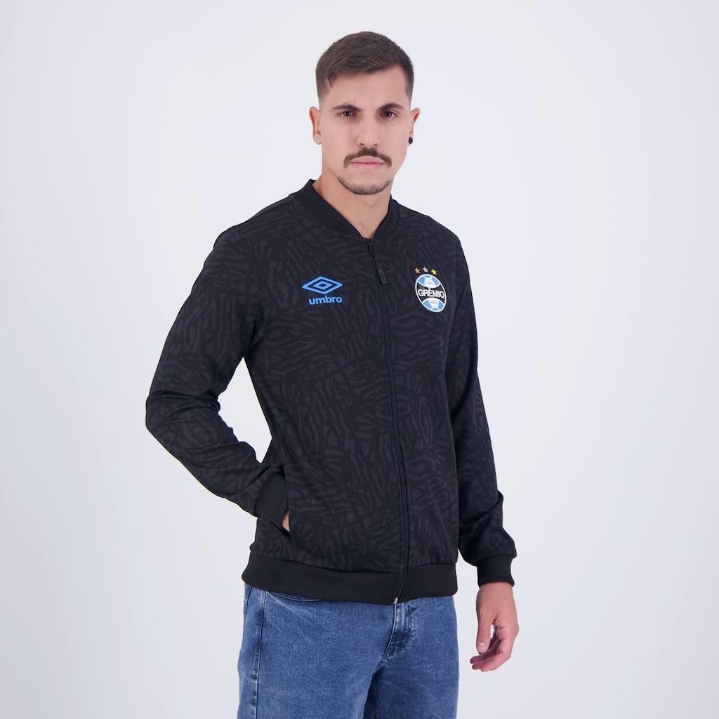 Imagem 2 do produto Jaqueta do Grêmio 2024 Umbro Hino - Masculina