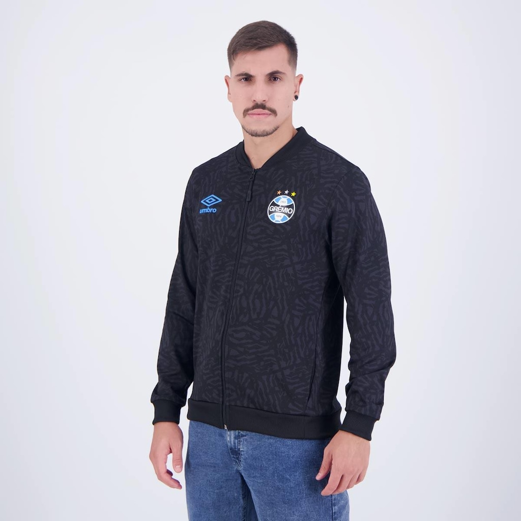 Imagem 3 do produto Jaqueta do Grêmio 2024 Umbro Hino - Masculina