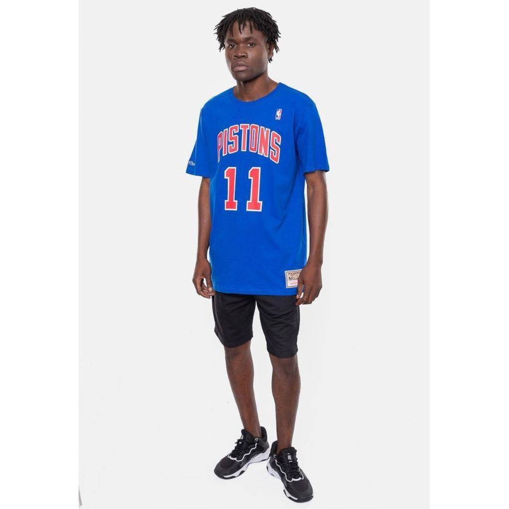 Camiseta Mitchell & Ness Nba Isiah Thomas Detroit Pistons