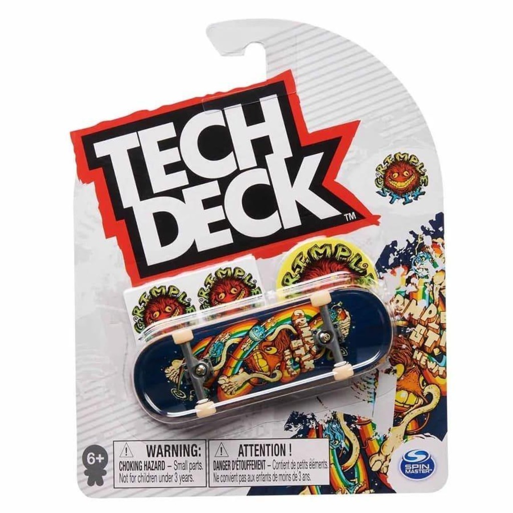 Skate de Dedo Tech Deck Grimpt Stix Hewitt Fingerboard Azul - Foto 1