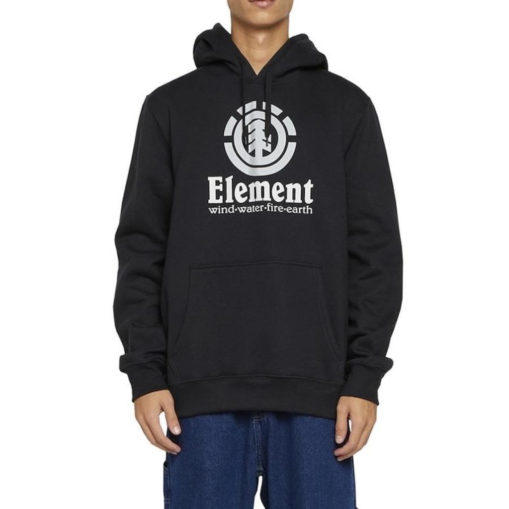 Blusão de Moletom Element Canguru Vertical - Masculino