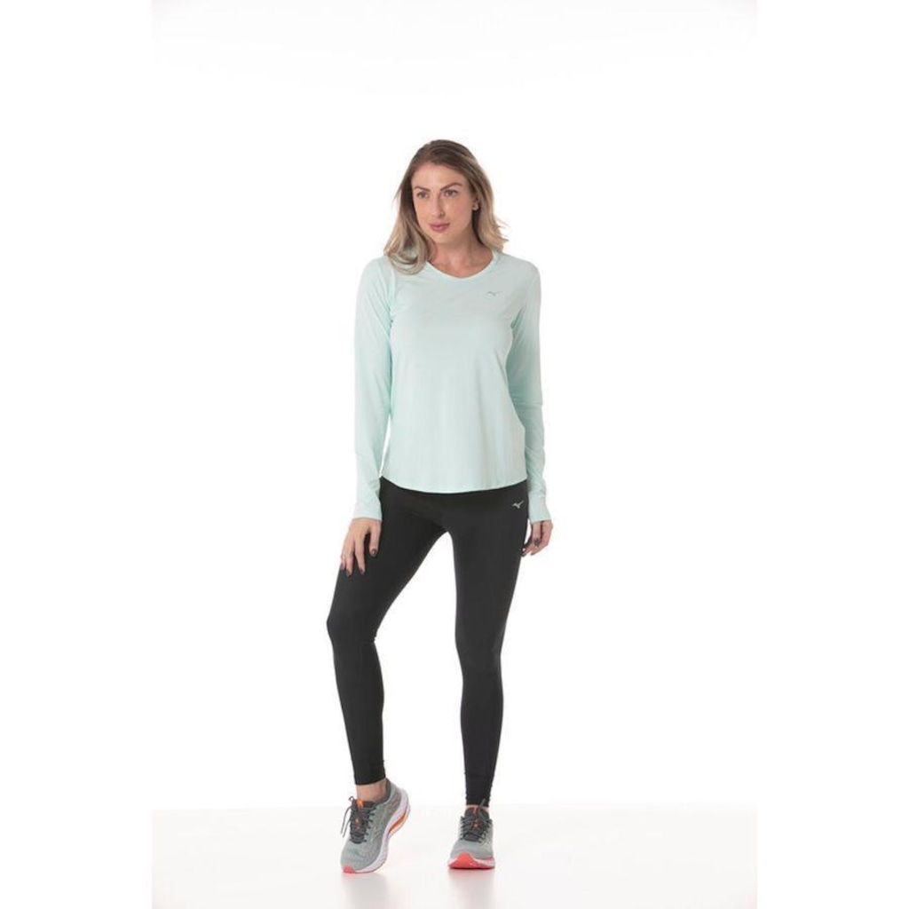 Imagem 4 do produto Camiseta Mizuno Manga Longa Pro Uv +50 - Feminina