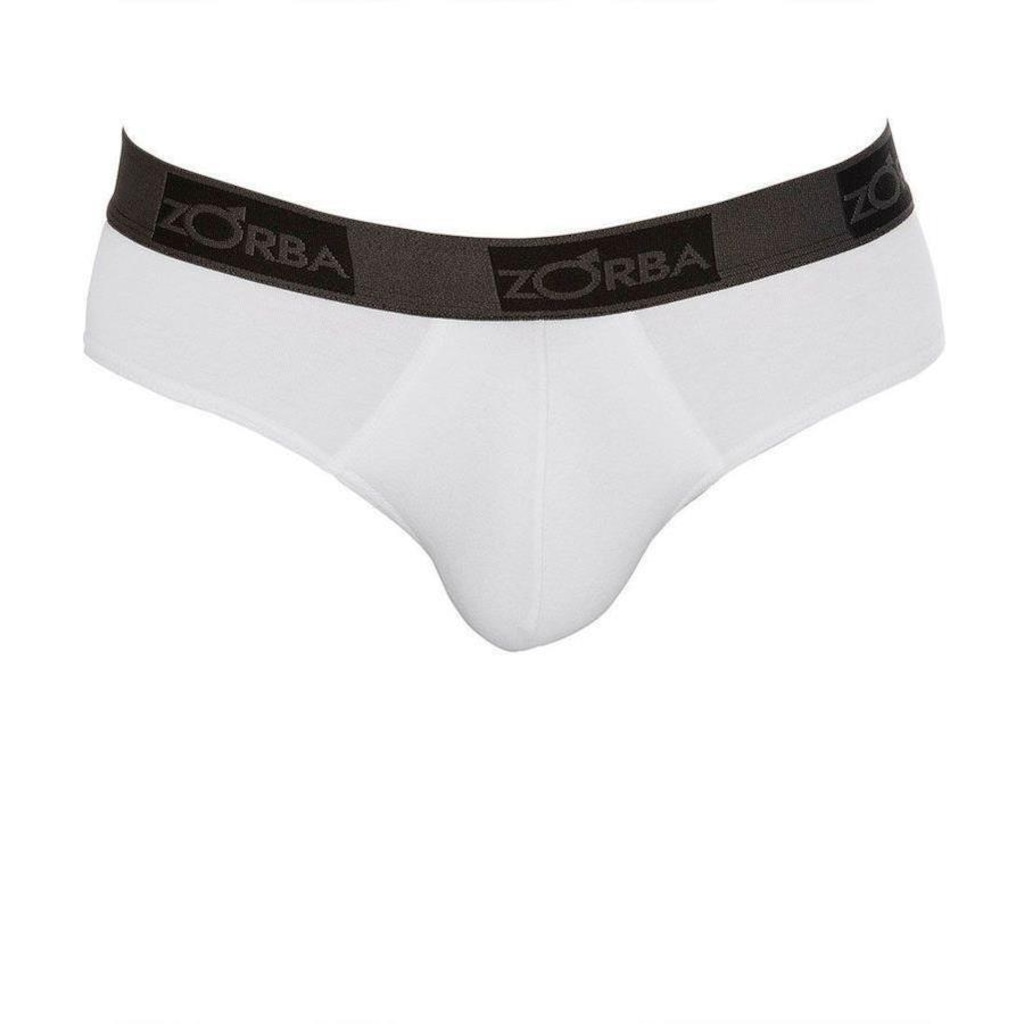 Imagem 2 do produto Kit 6 Cuecas Zorba Slip Plus 716 - Masculina