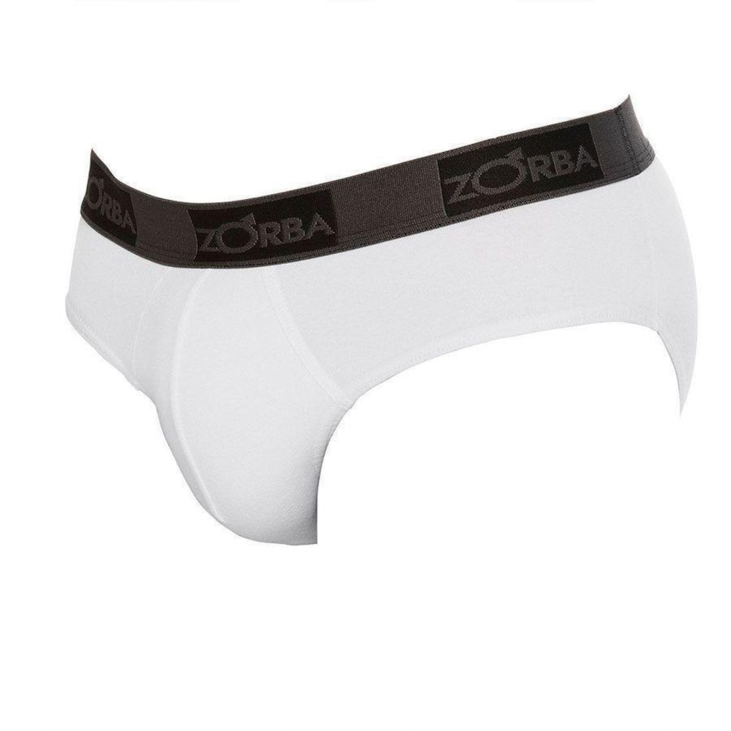 Imagem 3 do produto Kit 6 Cuecas Zorba Slip Plus 716 - Masculina