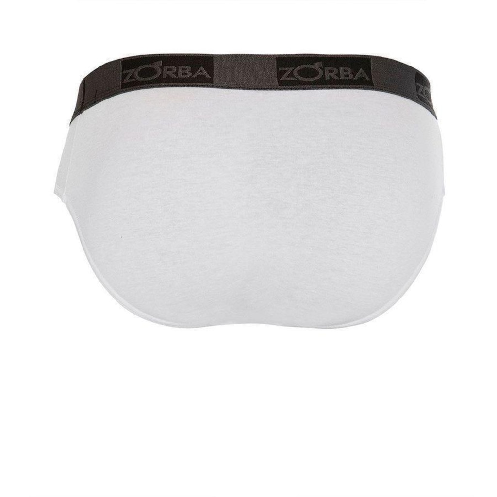 Imagem 4 do produto Kit 6 Cuecas Zorba Slip Plus 716 - Masculina