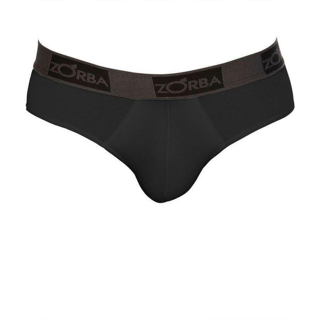 Imagem 2 do produto Kit 6 Cuecas Zorba Slip Plus 716 - Masculina