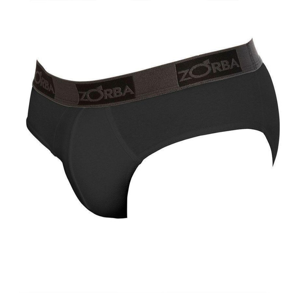Imagem 3 do produto Kit 6 Cuecas Zorba Slip Plus 716 - Masculina