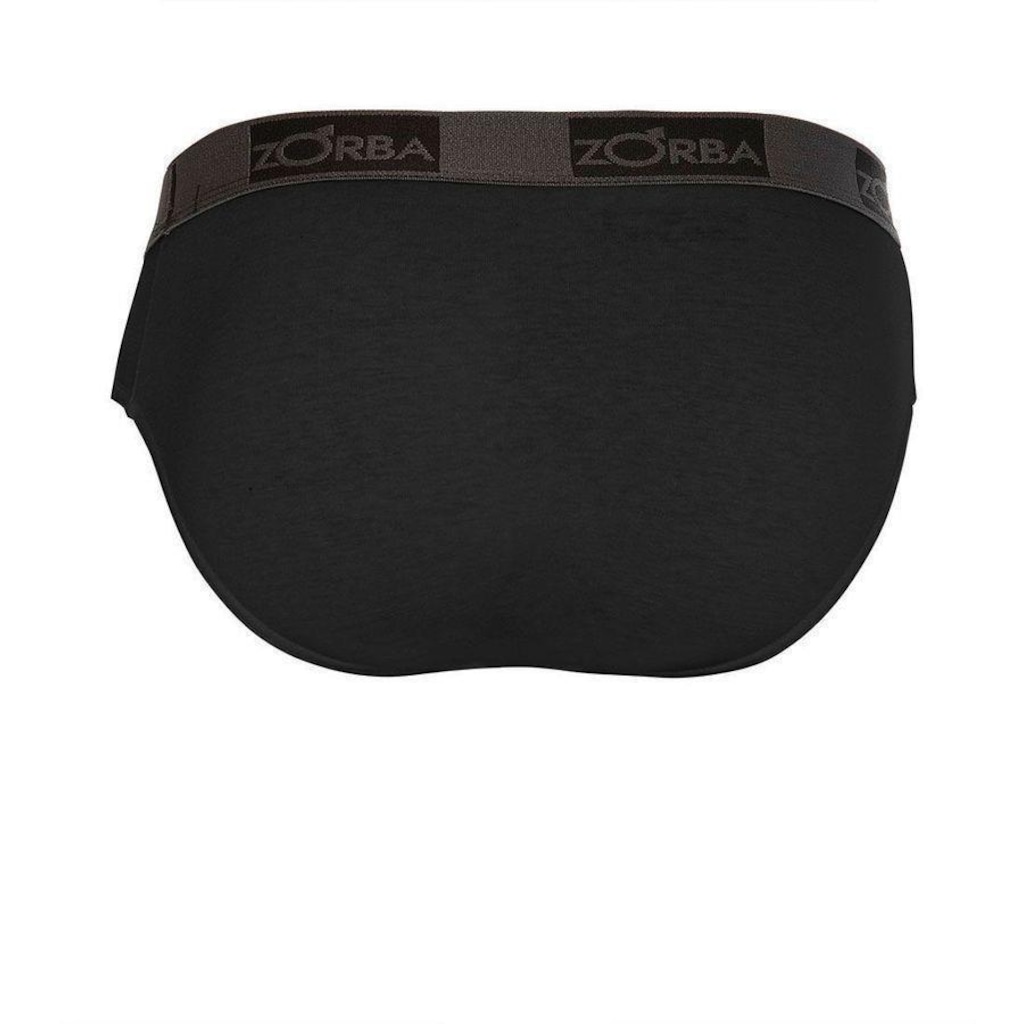 Imagem 4 do produto Kit 6 Cuecas Zorba Slip Plus 716 - Masculina