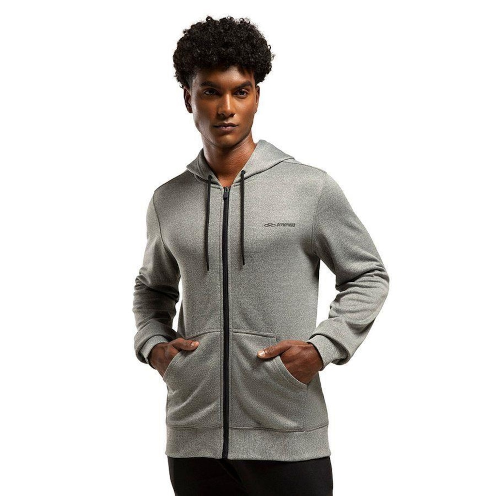 Blusão de Moletom com Capuz Olympikus - Masculina