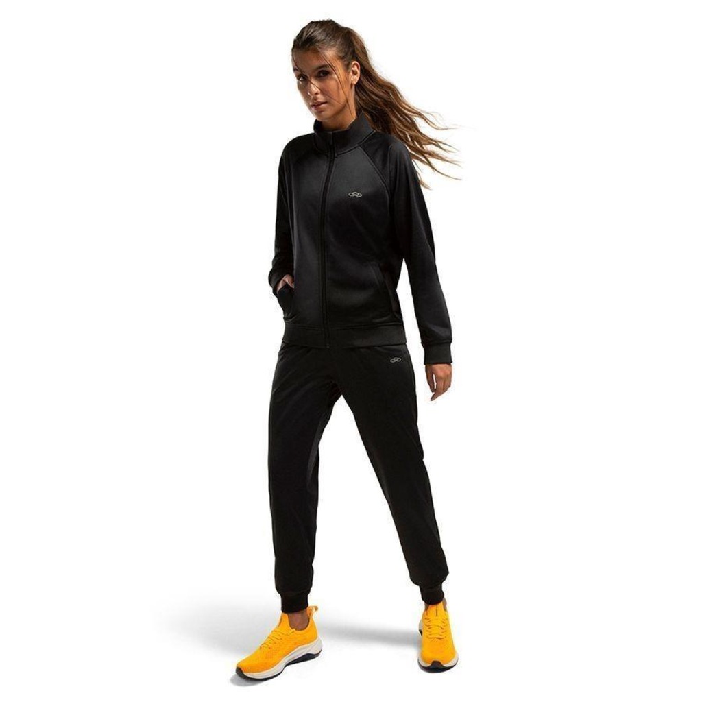 Agasalho sem Capuz Essential Olympikus - Feminino - Foto 1