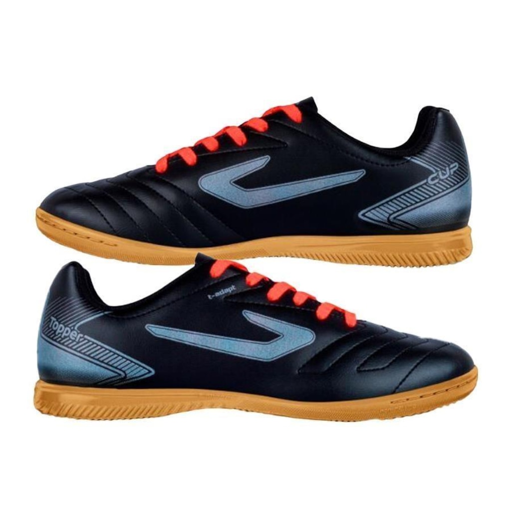 Imagem 2 do produto Chuteira Futsal Topper Cup Vii + Par de Meião - Adulto