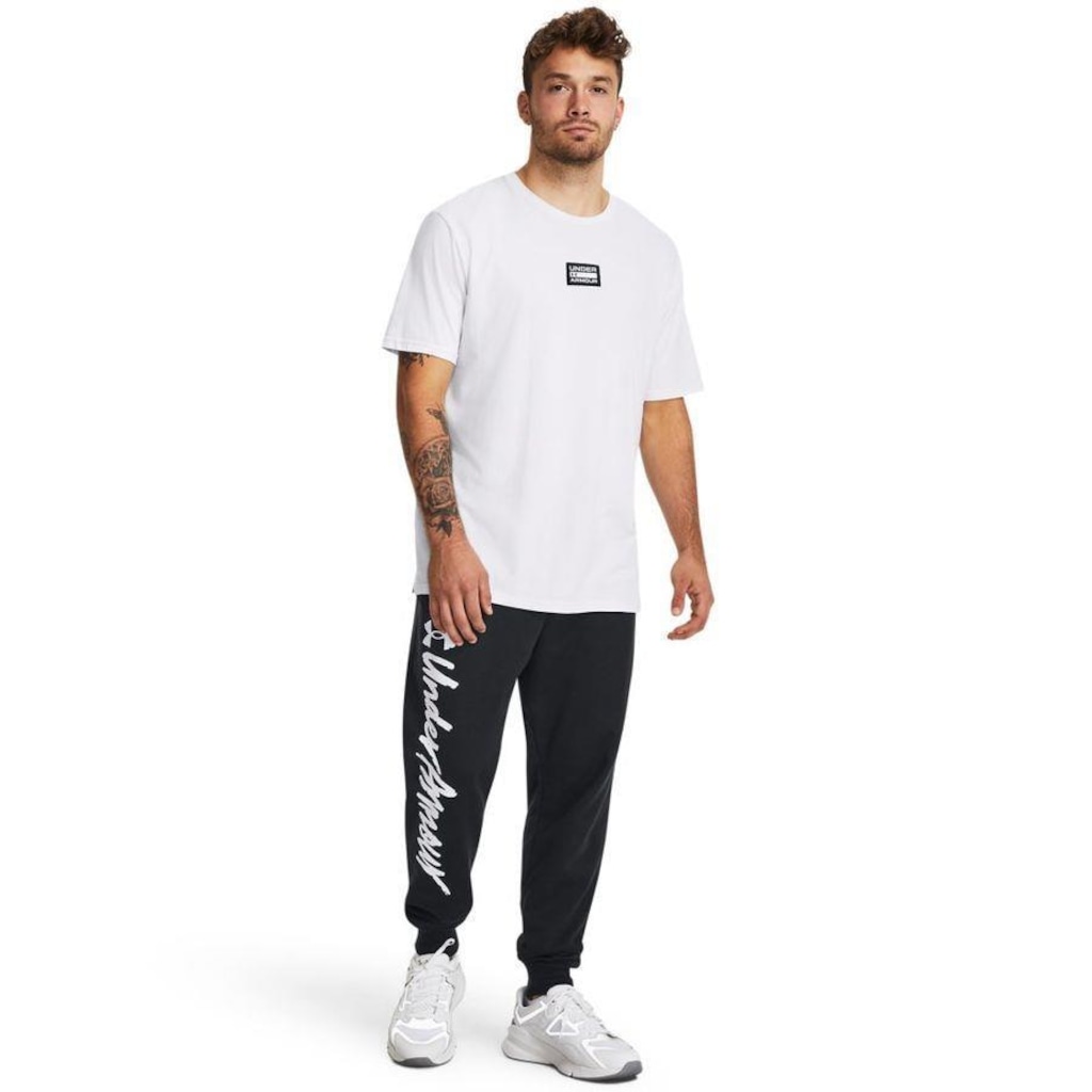 Imagem 4 do produto Calça Masculina Under Armour Rival Fleece Graphic - Under Armour