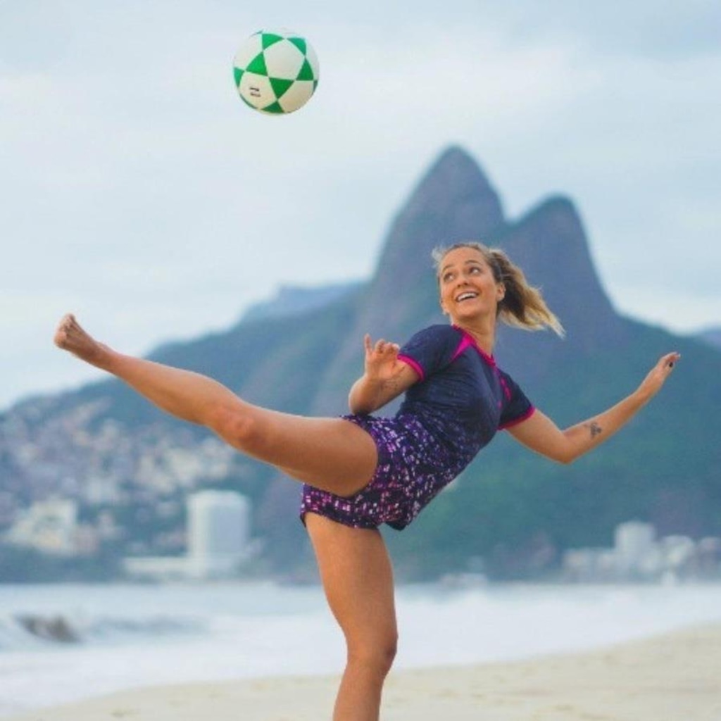 Imagem 5 do produto Camiseta Feminina Mormaii Futevôlei Series Sublimada Proteção Solar